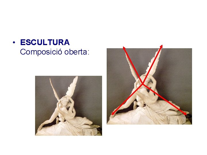  • ESCULTURA Composició oberta: 