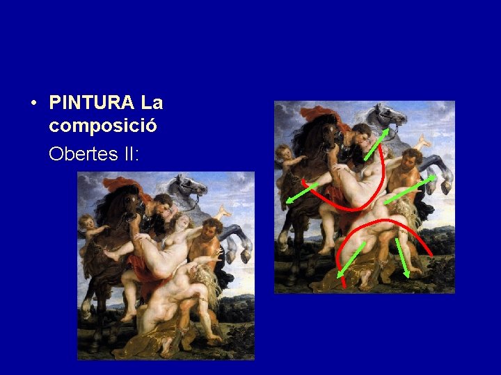  • PINTURA La composició Obertes II: 