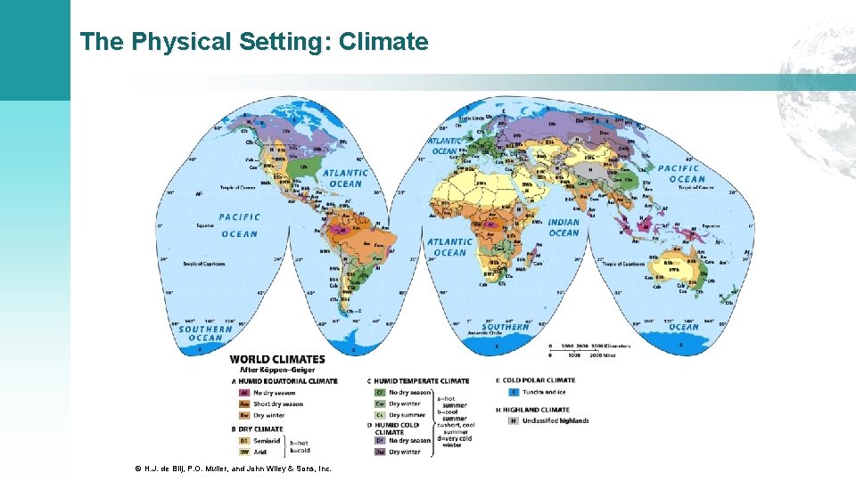 The Physical Setting: Climate © H. J. de Blij, P. O. Muller, and John