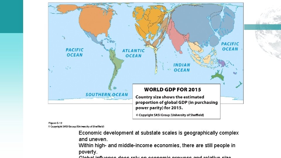 Economic development at substate scales is geographically complex and uneven. Within high- and middle-income