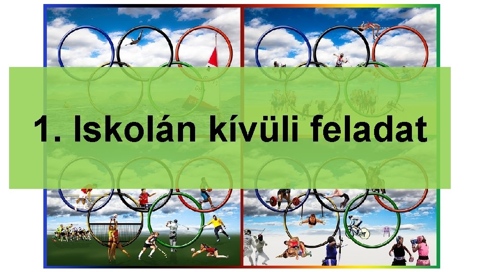 1. Iskolán kívüli feladat 