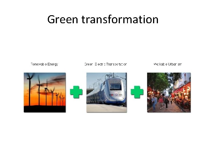 Green transformation 