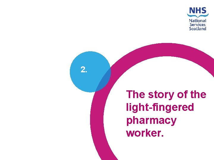 2. The story of the light-fingered pharmacy worker. 