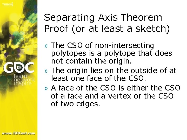 Separating Axis Theorem Proof (or at least a sketch) » The CSO of non-intersecting