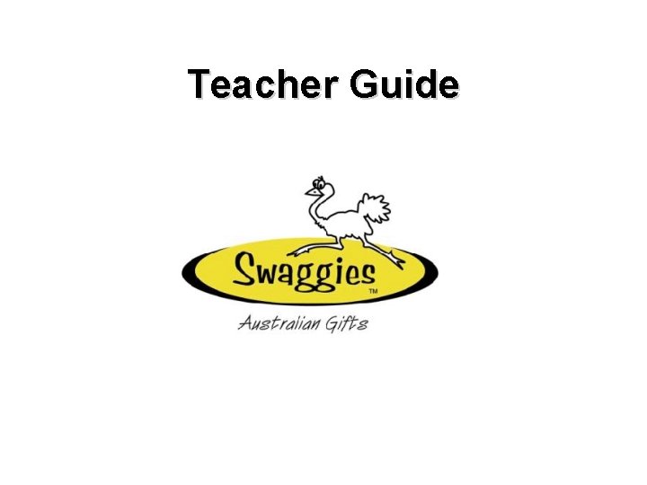 Teacher Guide 