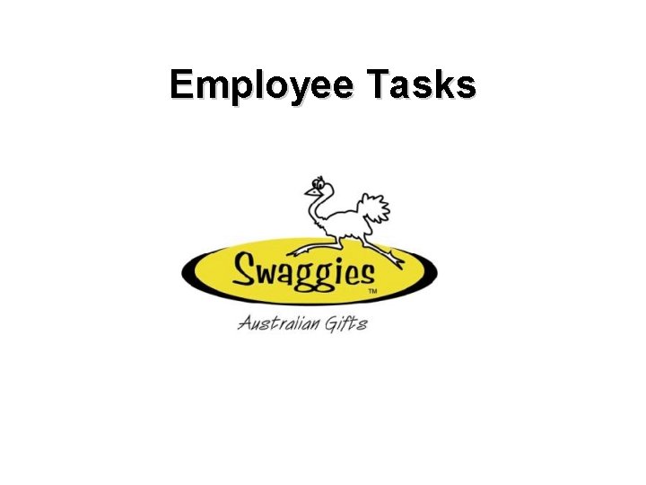 Employee Tasks 