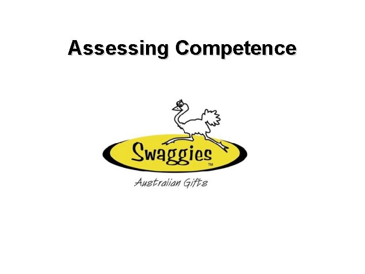 Assessing Competence 