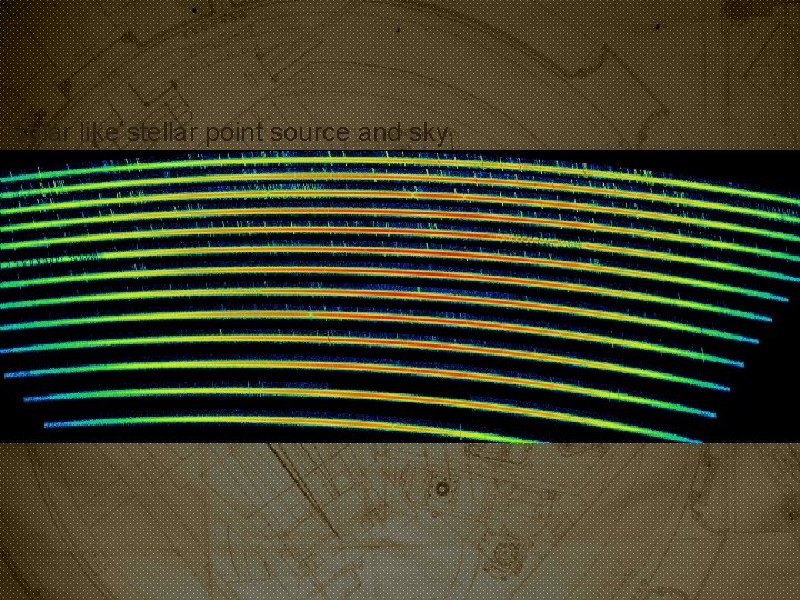 Solar like stellar point source and sky 