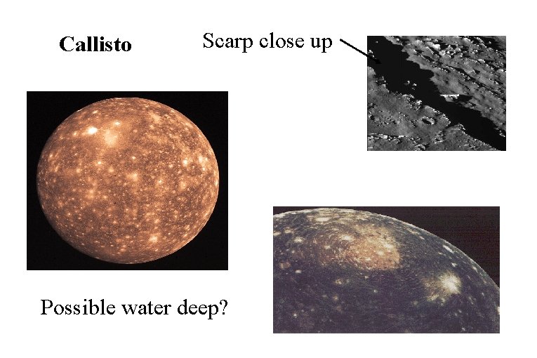 Callisto Scarp close up Possible water deep? 