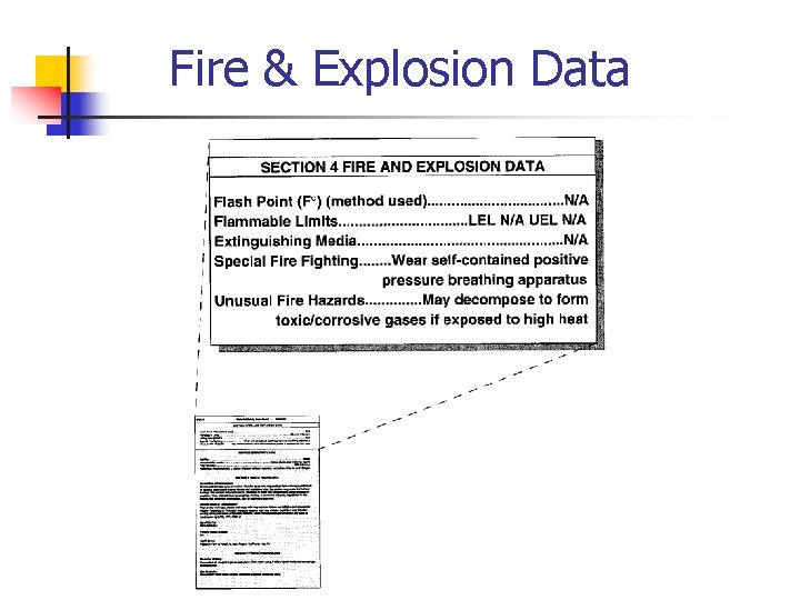 Fire & Explosion Data 