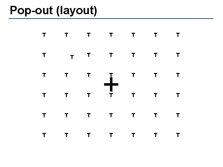 Pop-out (layout) T T T T T T + T T T T T