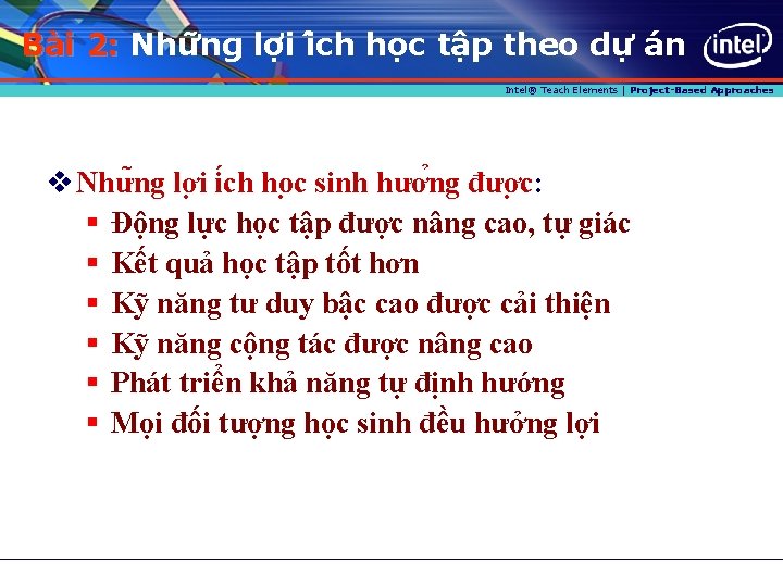 Ba i 2: Như ng lơ i i ch ho c tâ p theo