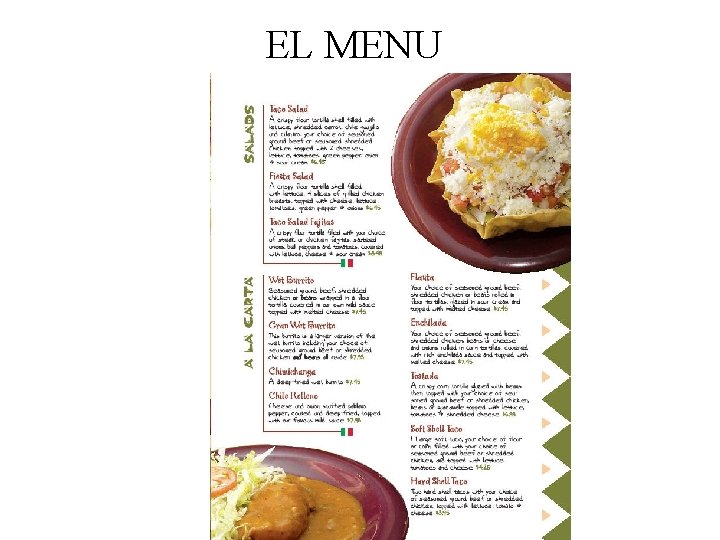 EL MENU 