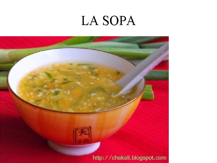 LA SOPA 