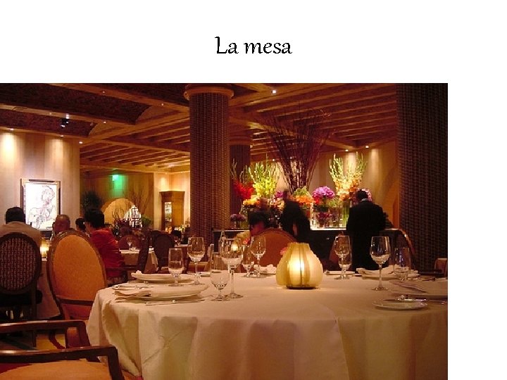 La mesa 