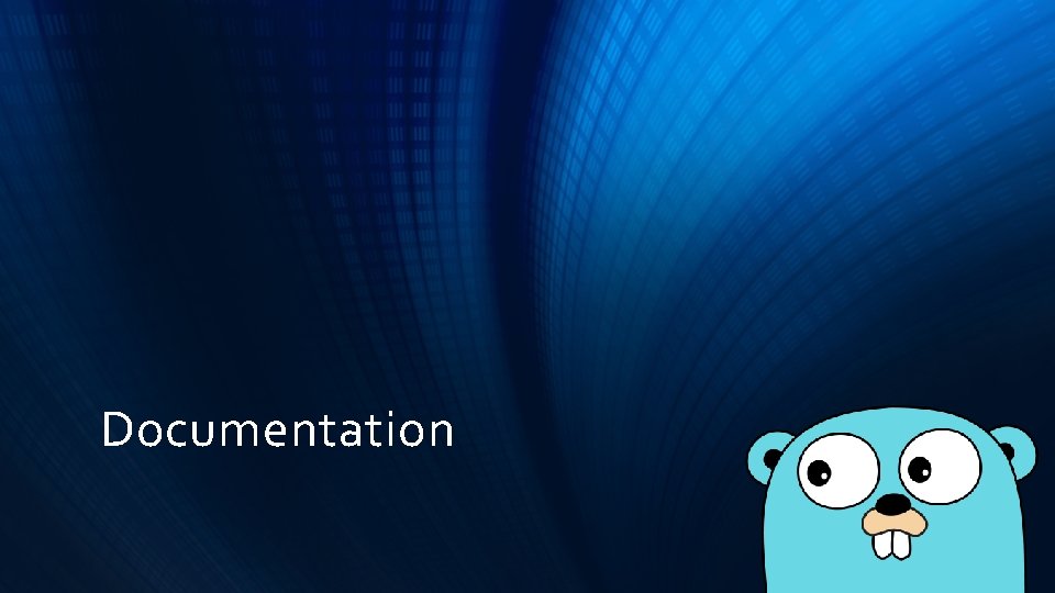 Documentation Documentation