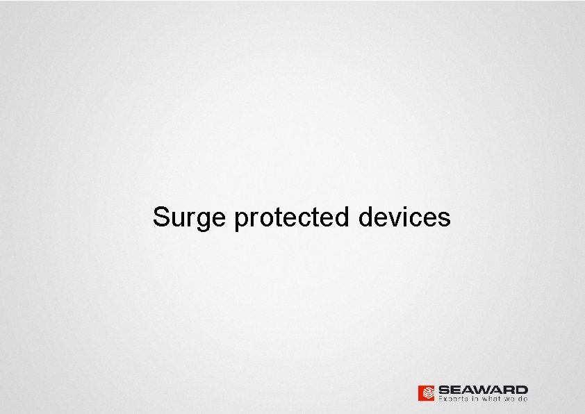 Surge protected devices 