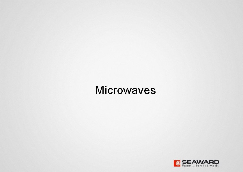 Microwaves 