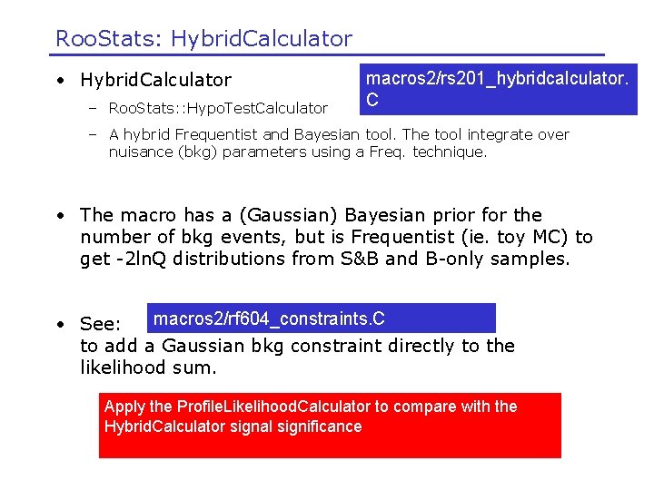Roo. Stats: Hybrid. Calculator • Hybrid. Calculator – Roo. Stats: : Hypo. Test. Calculator