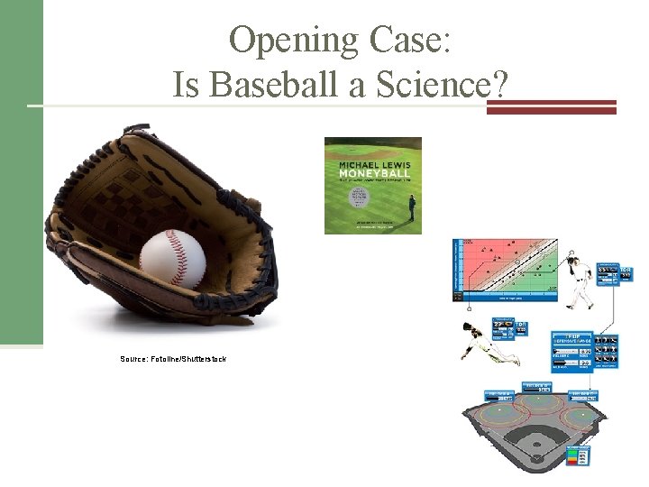 Opening Case: Is Baseball a Science? Source: Fotoline/Shutterstock Opening Case: Is Baseball a Science? Source: Fotoline/Shutterstock