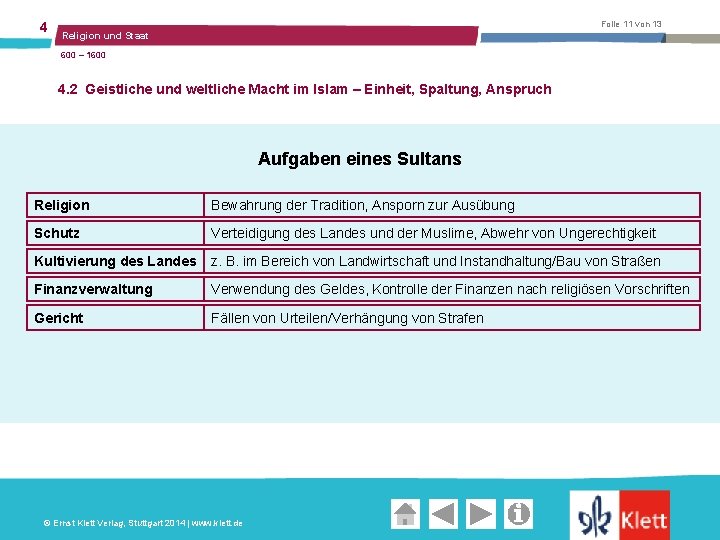 4 Folie 11 von 13 Religion und Staat 600 – 1600 4. 2 Geistliche