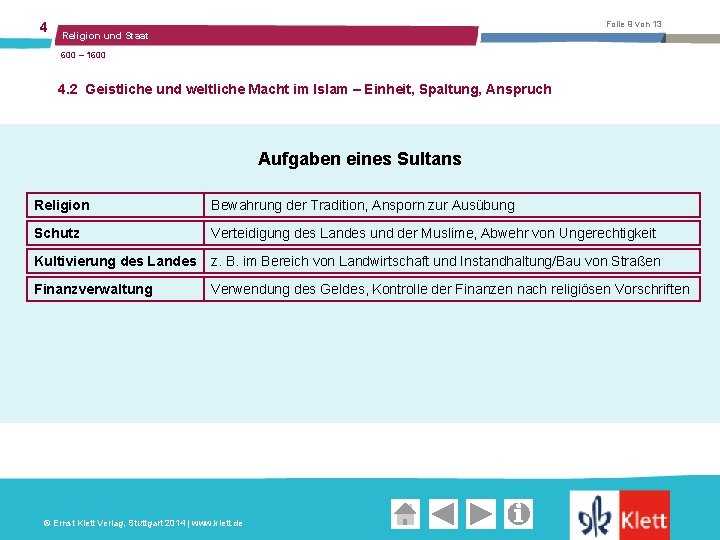 4 Folie 9 von 13 Religion und Staat 600 – 1600 4. 2 Geistliche