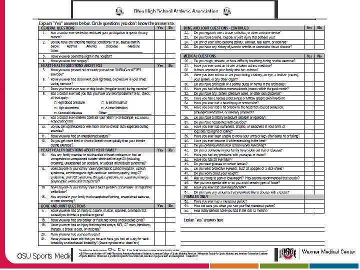 OSU Sports Medicine 
