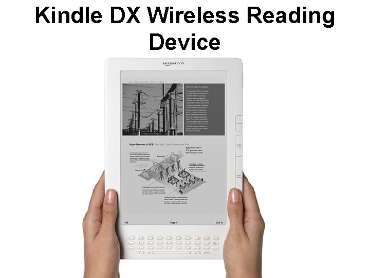 Kindle DX Wireless Reading Device 