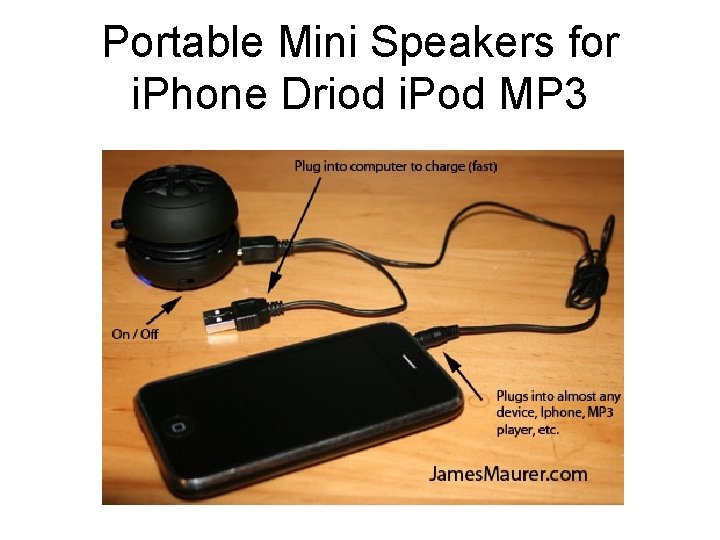 Portable Mini Speakers for i. Phone Driod i. Pod MP 3 