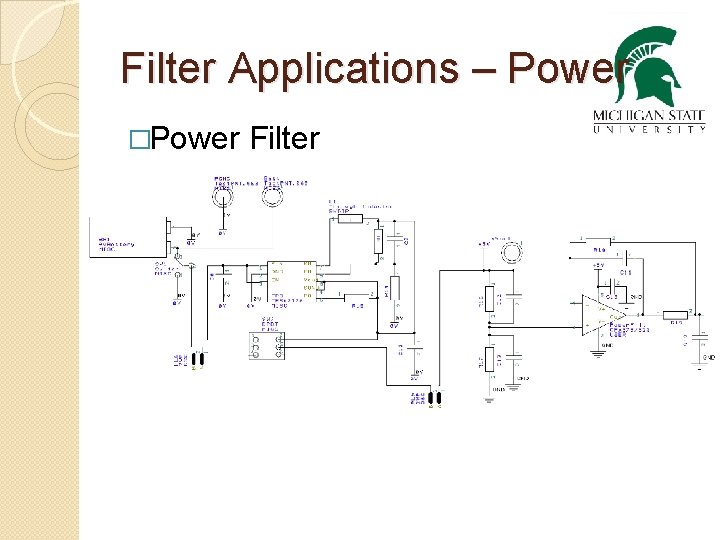 Filter Applications – Power �Power Filter 