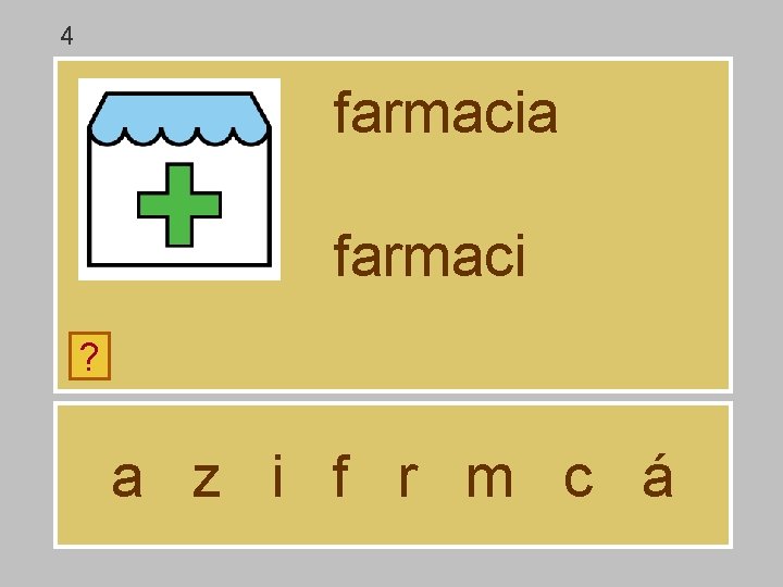 4 farmacia farmaci ? a z i f r m c á 