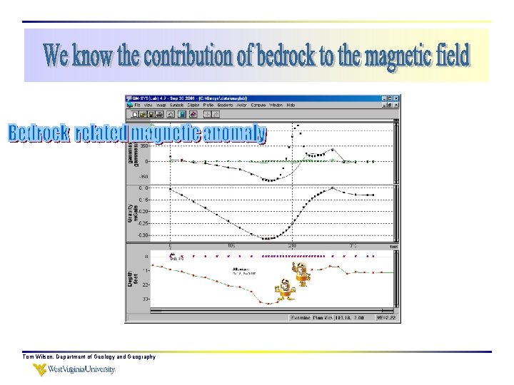 Tom Wilson, Department of Geology and Geography 