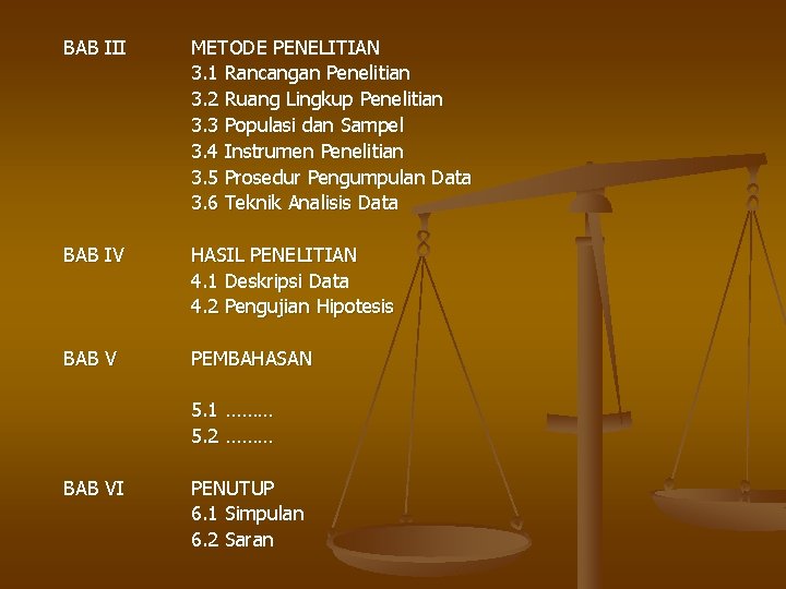 BAB III METODE PENELITIAN 3. 1 Rancangan Penelitian 3. 2 Ruang Lingkup Penelitian 3.