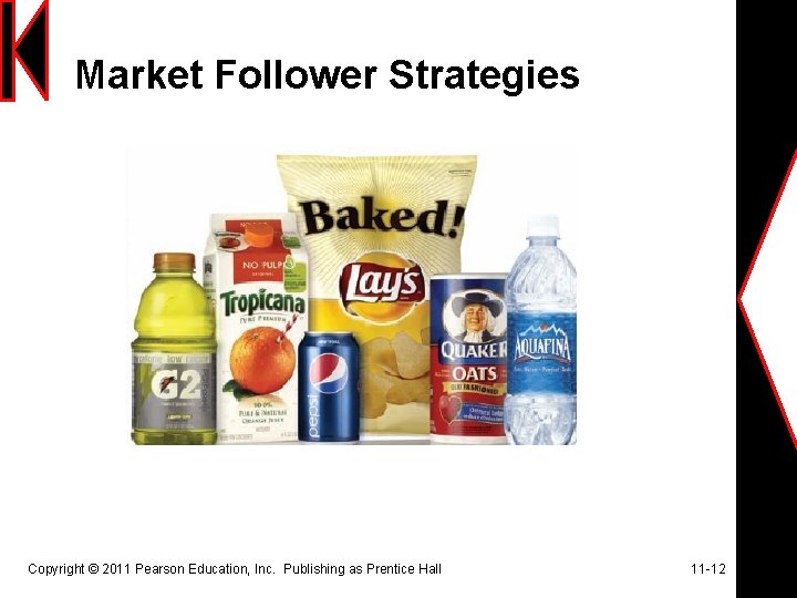 Market Follower Strategies Copyright © 2011 Pearson Education, Inc. Publishing as Prentice Hall 11