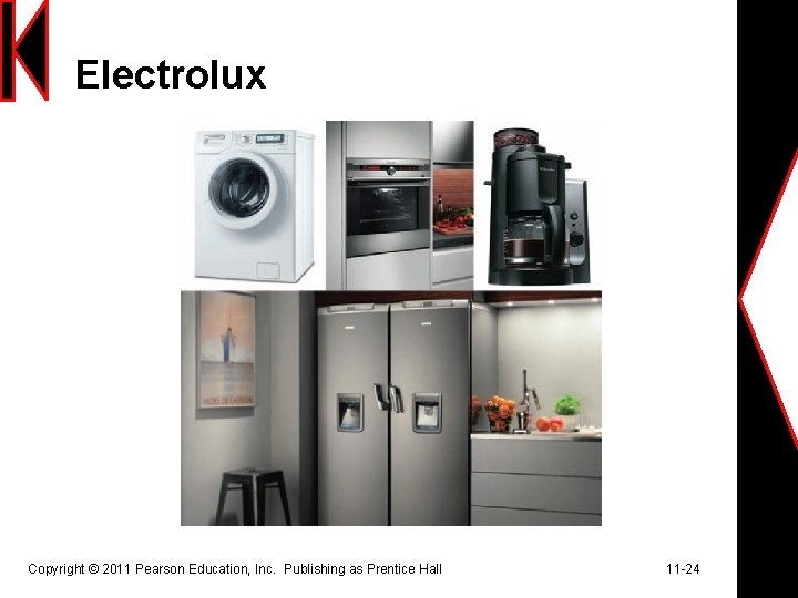 Electrolux Copyright © 2011 Pearson Education, Inc. Publishing as Prentice Hall 11 -24 