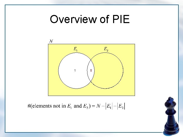 Overview of PIE 1 2 1 1 