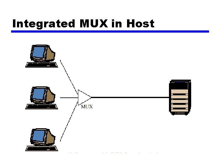 Integrated MUX in Host 