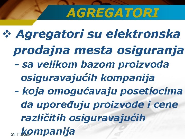 AGREGATORI v Agregatori su elektronska prodajna mesta osiguranja - sa velikom bazom proizvoda osiguravajućih