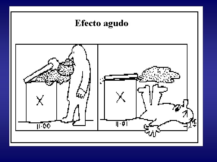 Efecto agudo 