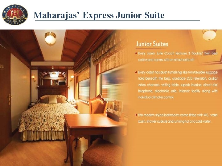Maharajas’ Express Junior Suite 