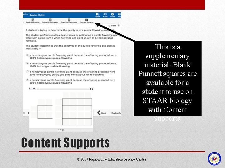 This is a supplementary material. Blank Punnett squares are available for a student to This is a supplementary material. Blank Punnett squares are available for a student to