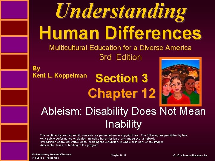 Understanding Human Differences Multicultural Education for a Diverse America 3 rd Edition By Kent