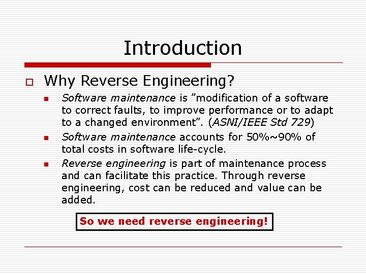 Test Design Recovery through Reverse Engineering on TTCN3