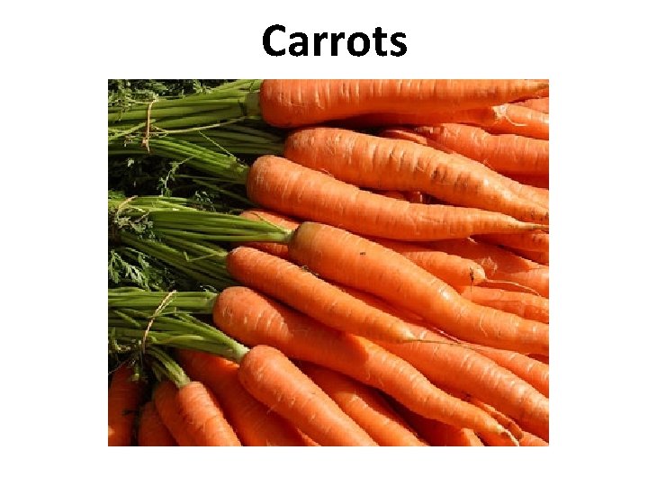 Carrots 