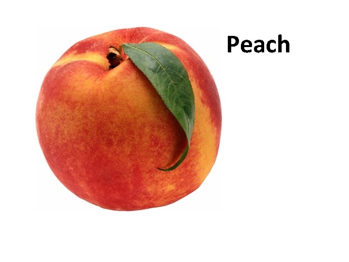 Peach 