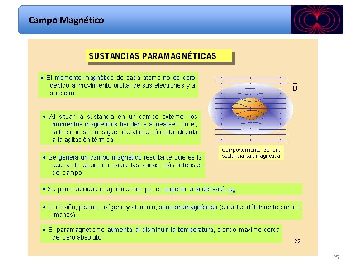 Campo Magnético 25 