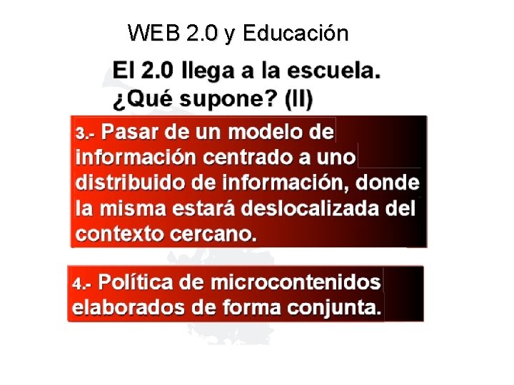 WEB 2. 0 y Educación 