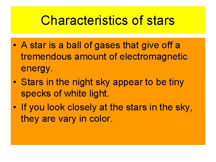 Chapter 30 section 1 characteristics of stars pages