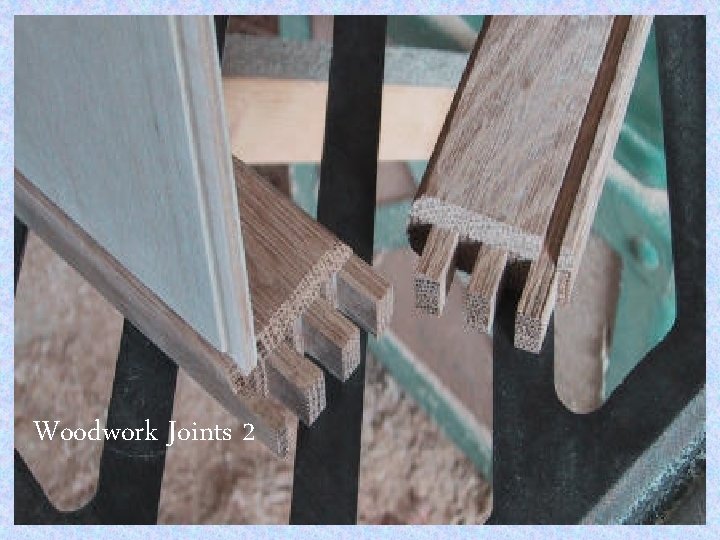 Woodwork Joints 2 