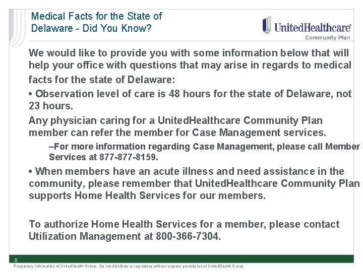 Medical Facts for the State of Delaware - Did You Know? We would like